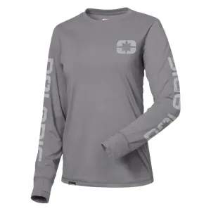 Polaris Women's Long Sleeve Performance Tee T-Shirt Gray