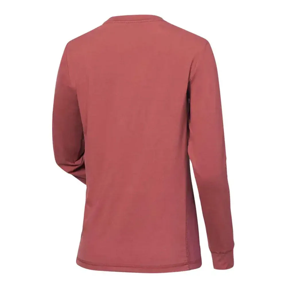 Polaris Women's Long Sleeve Performance Tee T-Shirt Rose Red