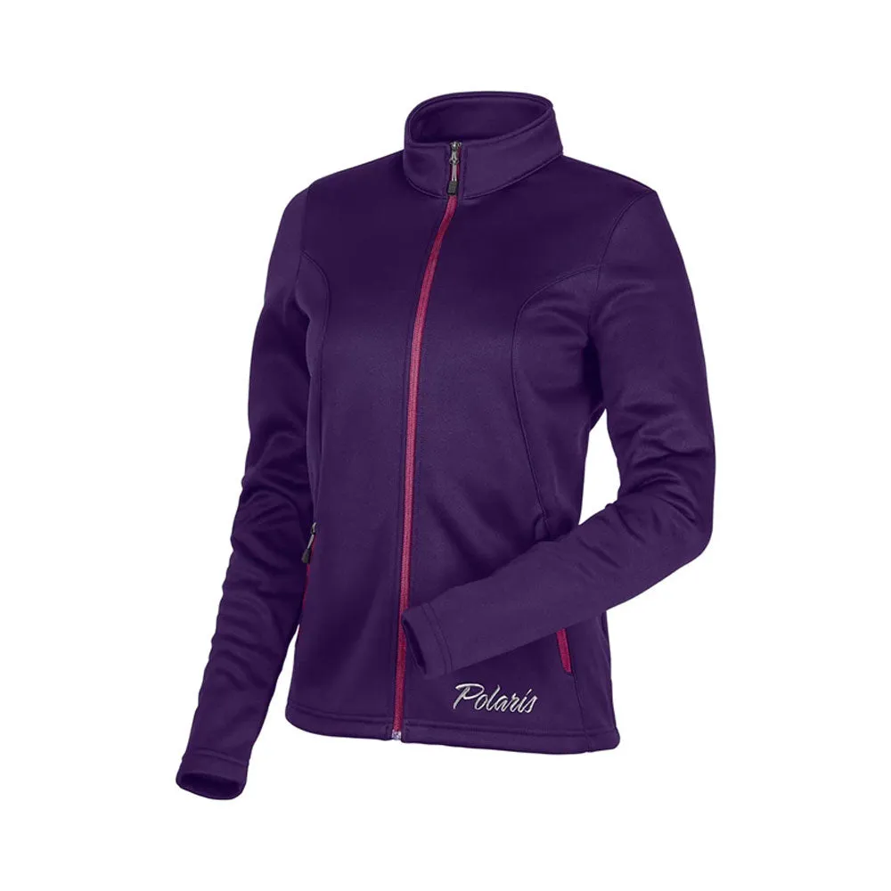 Polaris Women's Switchback Mid-Layer Sweater Purple