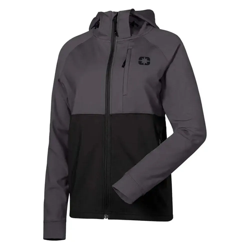 Polaris Women's Tech Full-Zip Hoodie Black/Gray