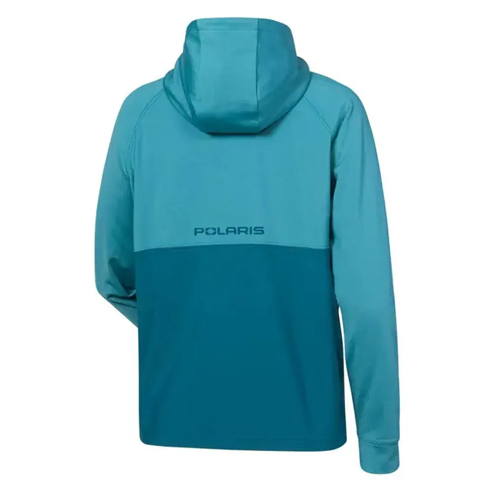 Polaris Women's Tech Full-Zip Hoodie Teal Blue