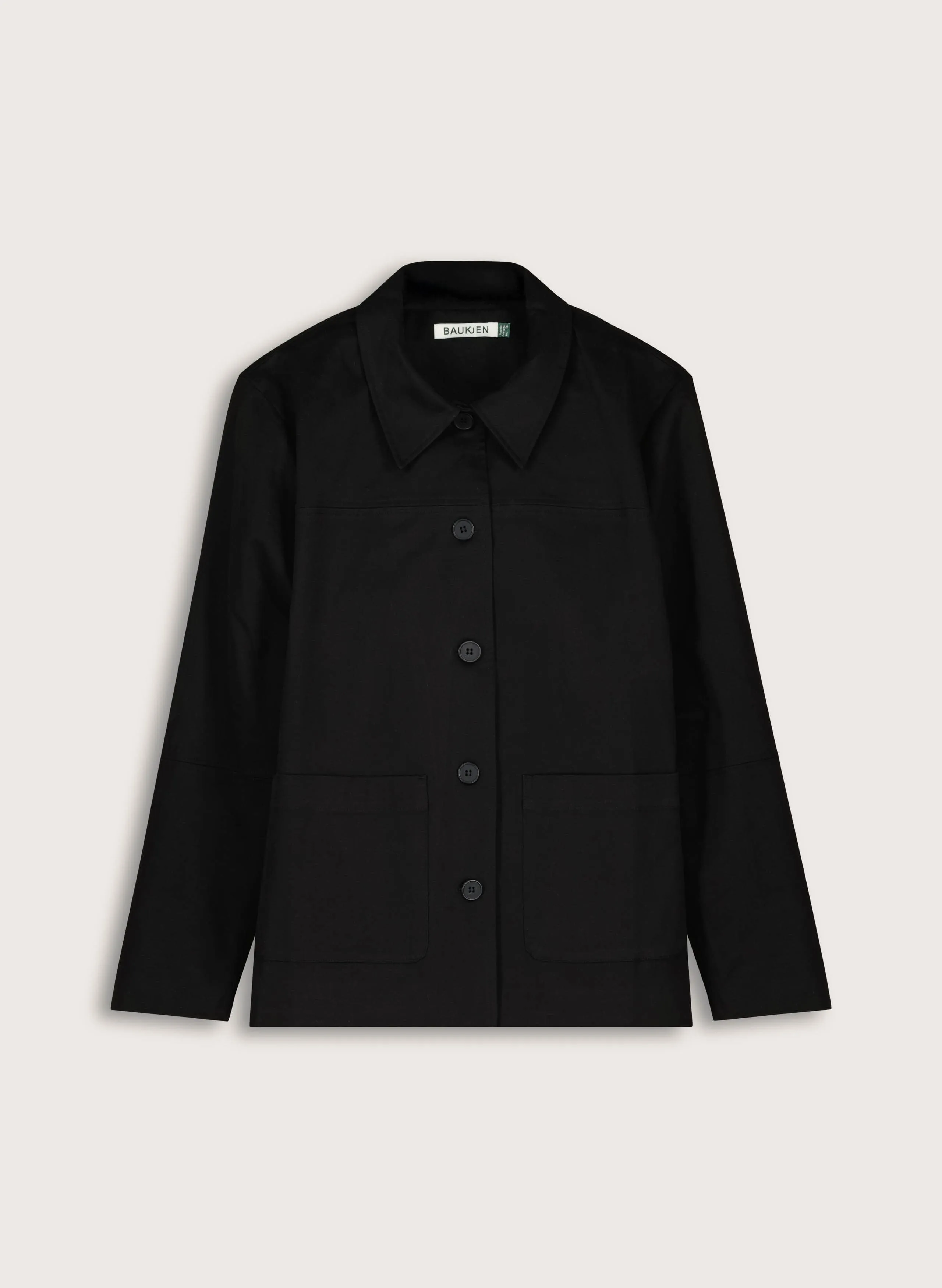 Raphaelle Organic Cotton?Jacket | Caviar Black