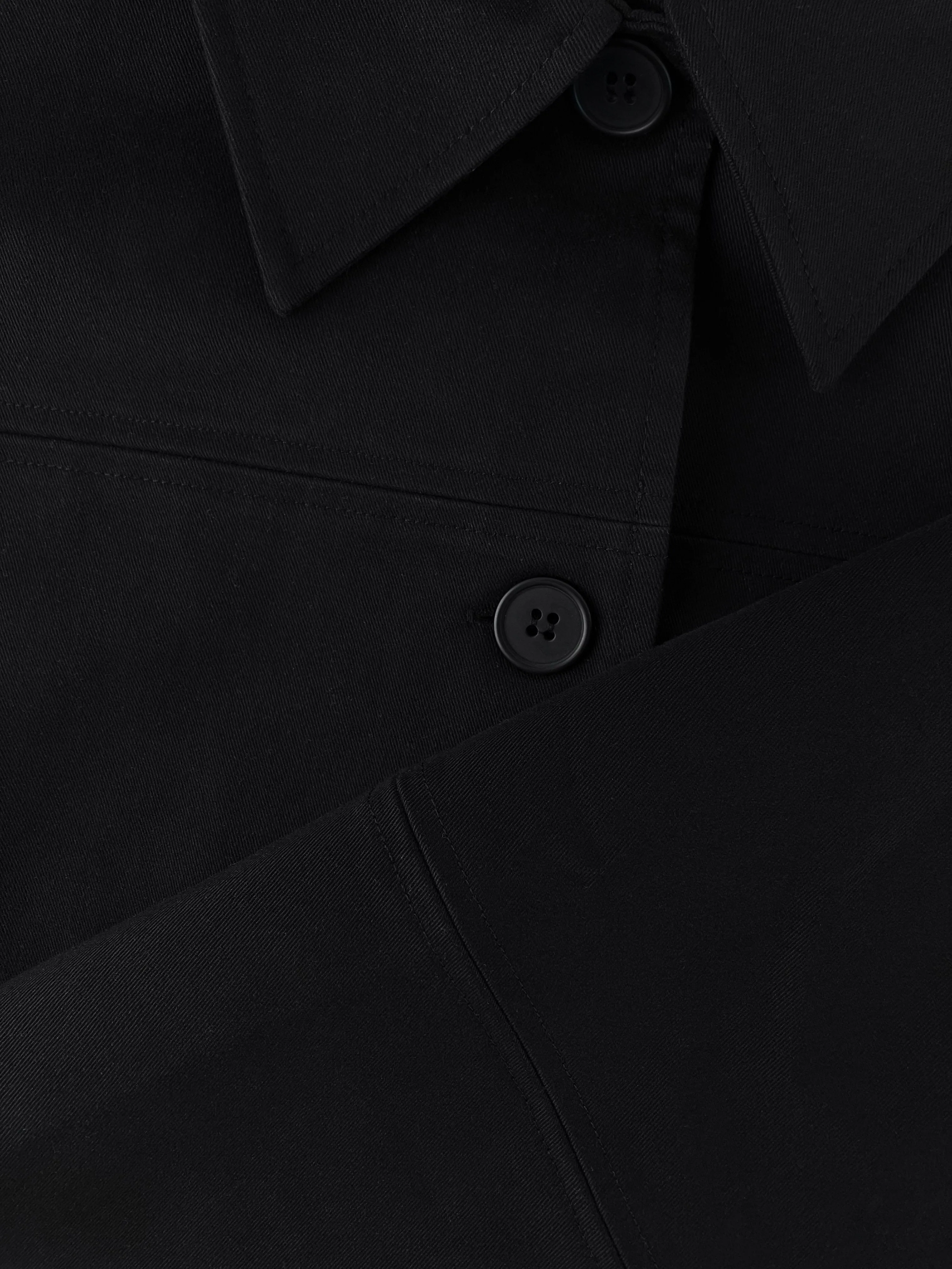 Raphaelle Organic Cotton?Jacket | Caviar Black