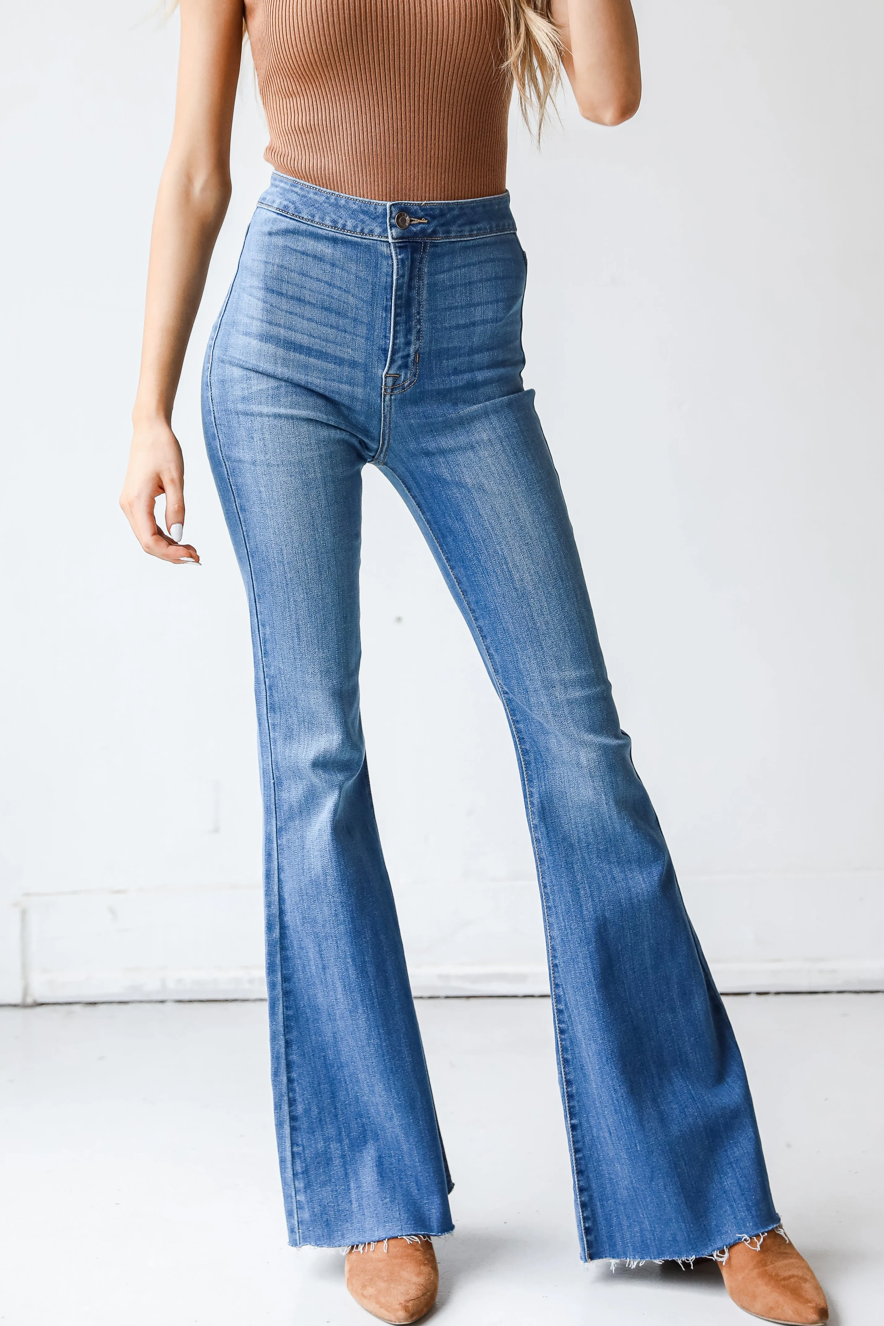 Sadie High-Rise Flare Jeans