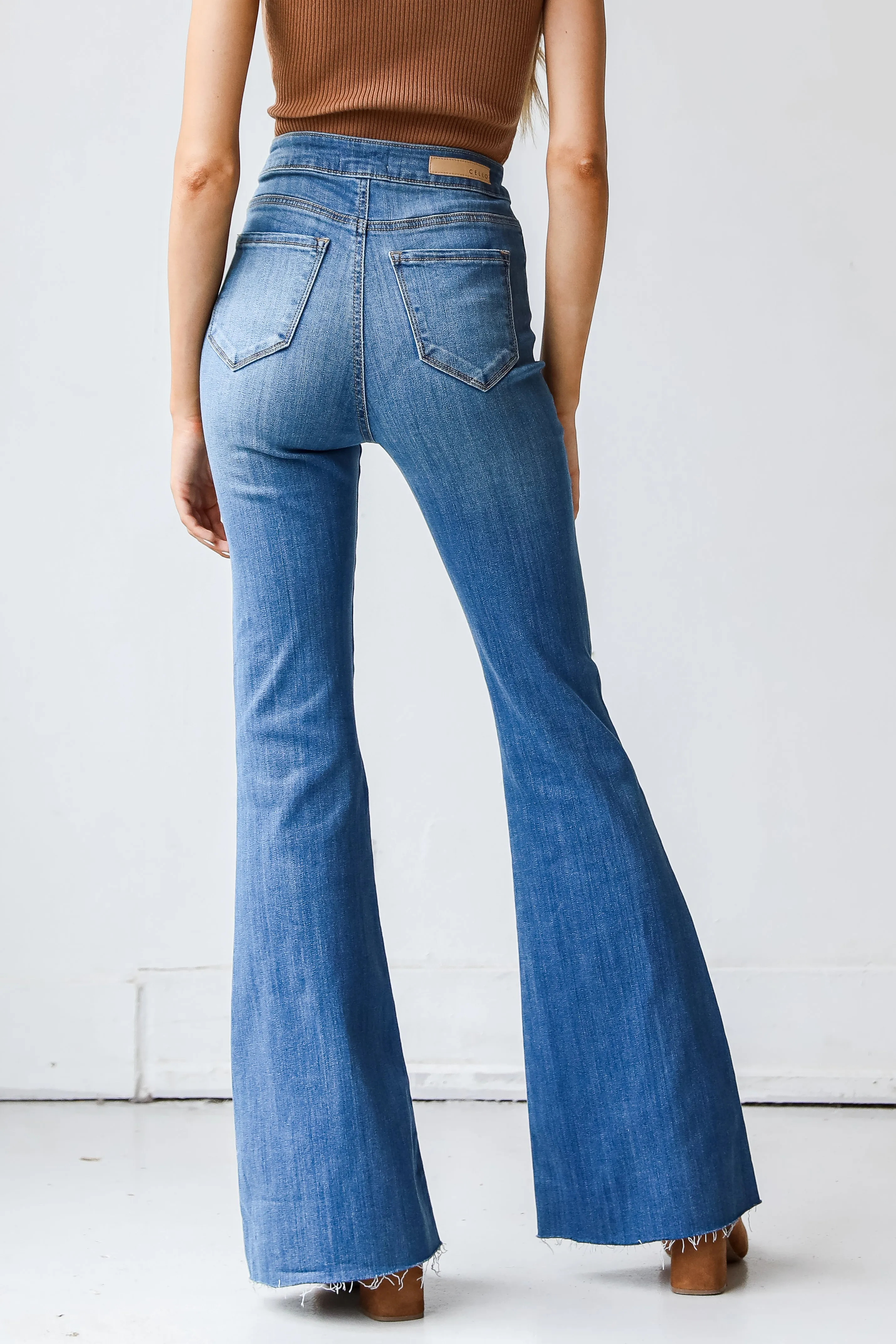 Sadie High-Rise Flare Jeans