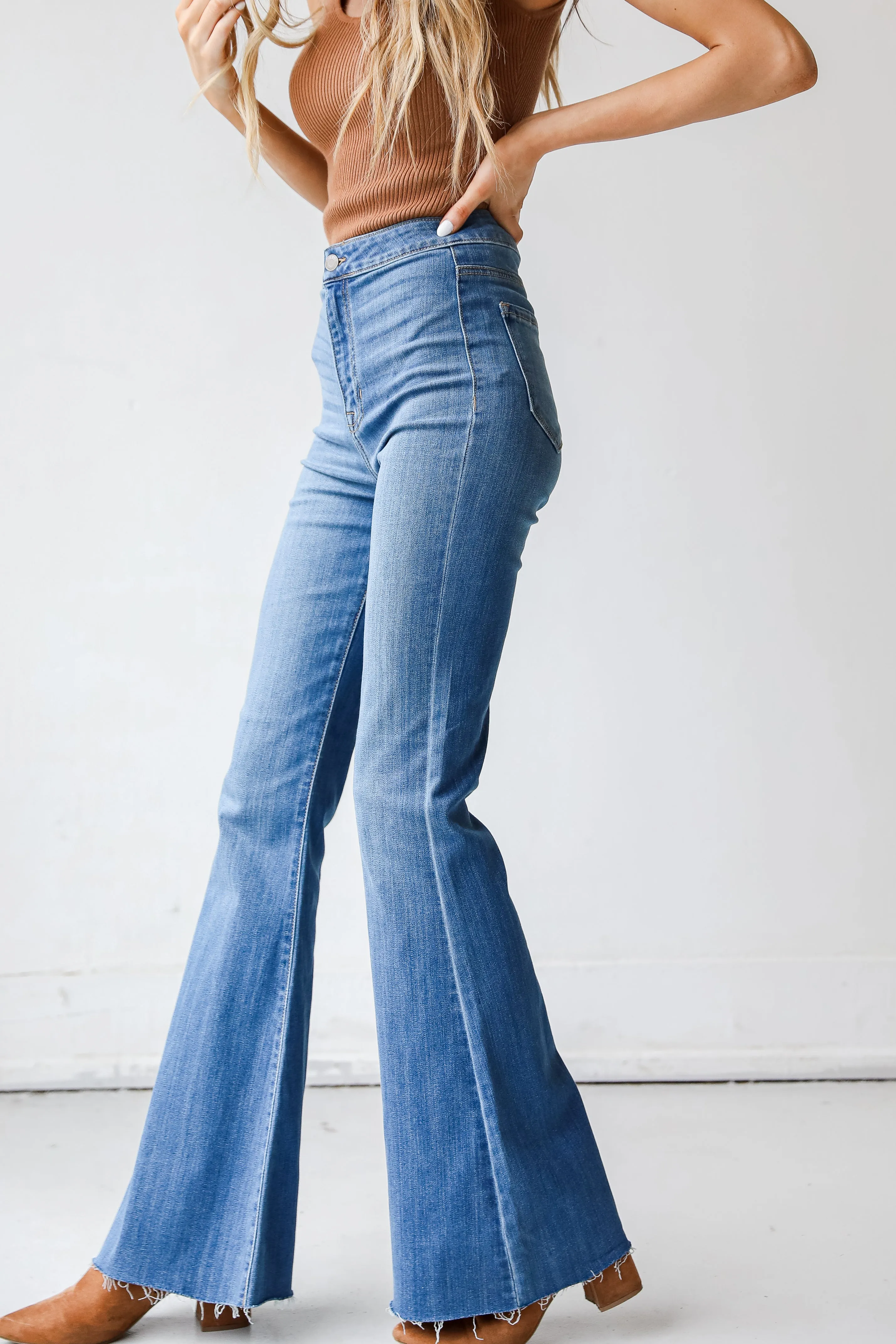 Sadie High-Rise Flare Jeans