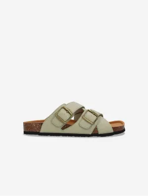 Samet Unisex Pi?atex Vegan Leather Sandals | Green
