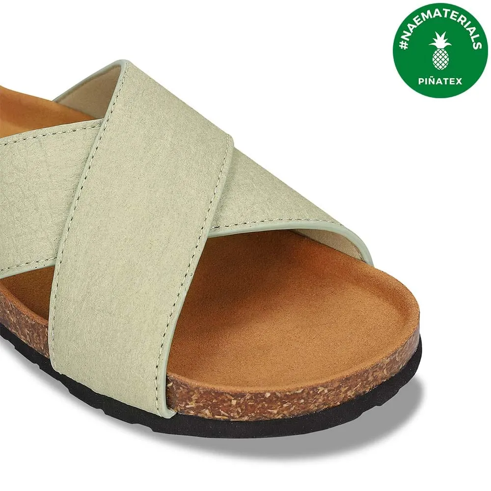 Samui Unisex Pi?atex Vegan Leather Sandals | Green