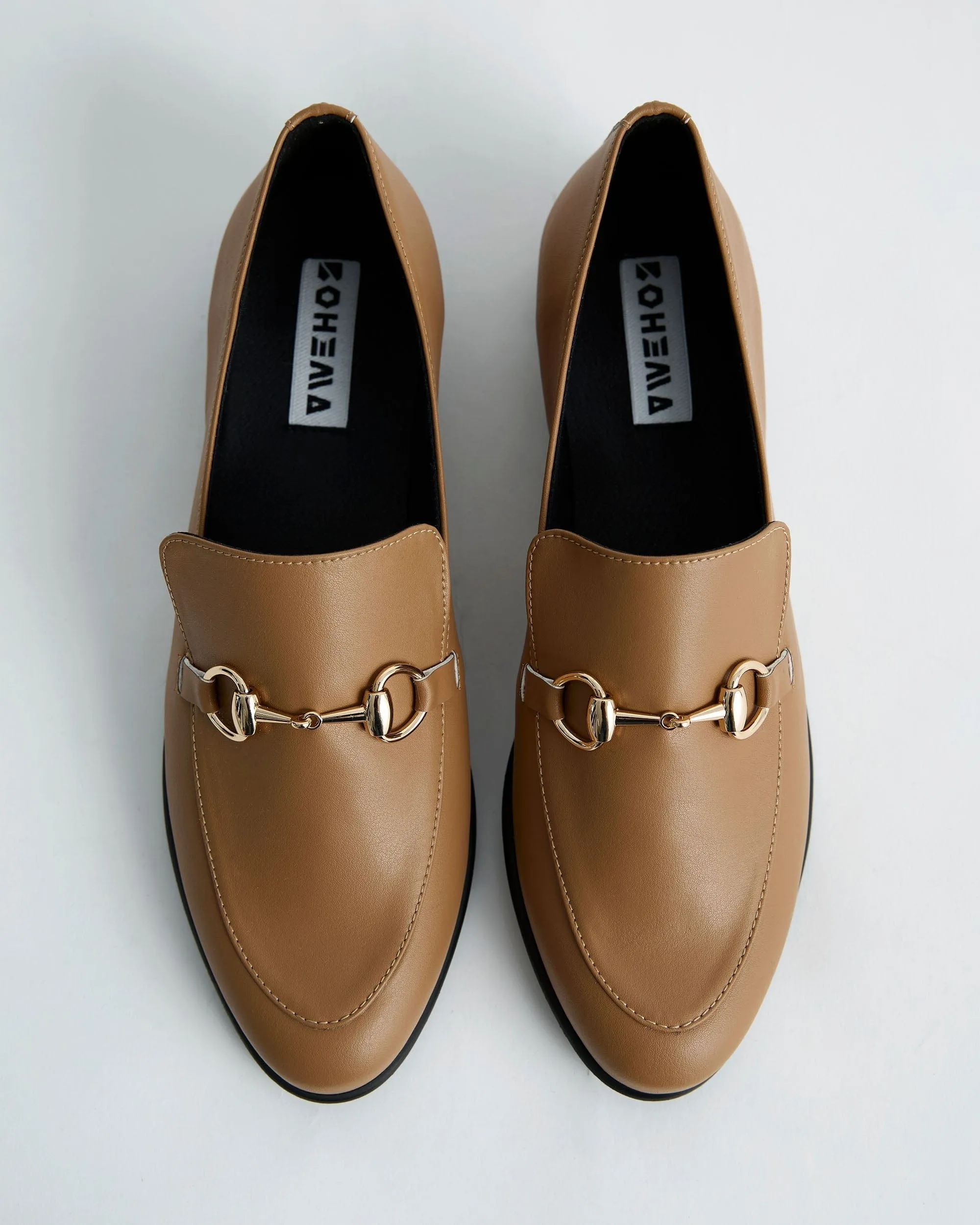 Shiv Women's Vegea? Grape Leather Vegan Loafers | Beige