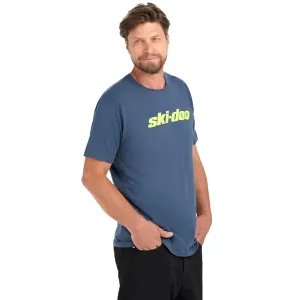 Ski-Doo Mens Signature T-Shirt Navy Blue