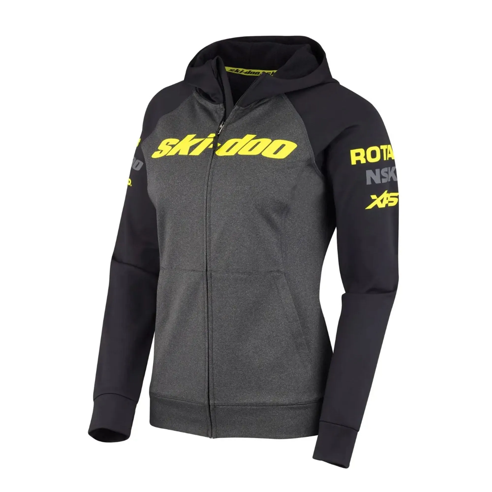 Ski-Doo Sno-X Zip-Up Sweater Black