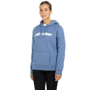 Ski-Doo Womens Signature Pullover Hoodie Blue