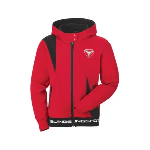 Slingshot Groove Full-Zip Hoodie Red