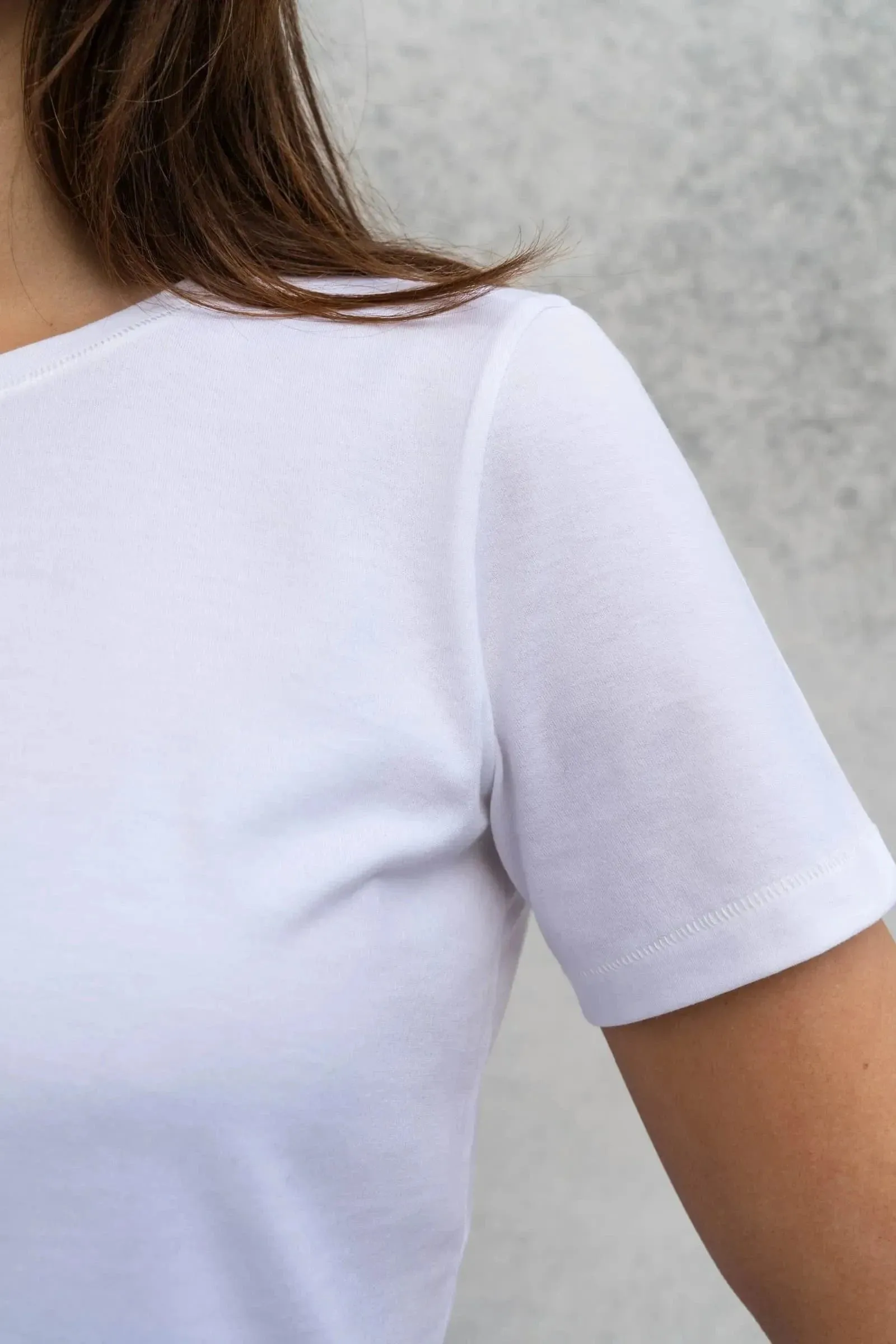 Supima Cotton Crew Neck T-Shirt | White