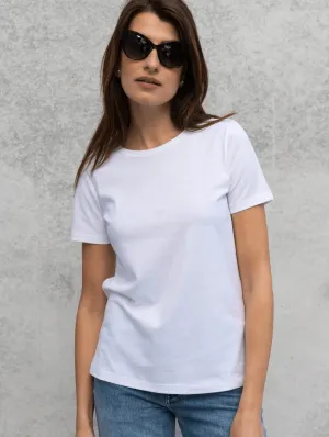 Supima Cotton Crew Neck T-Shirt | White