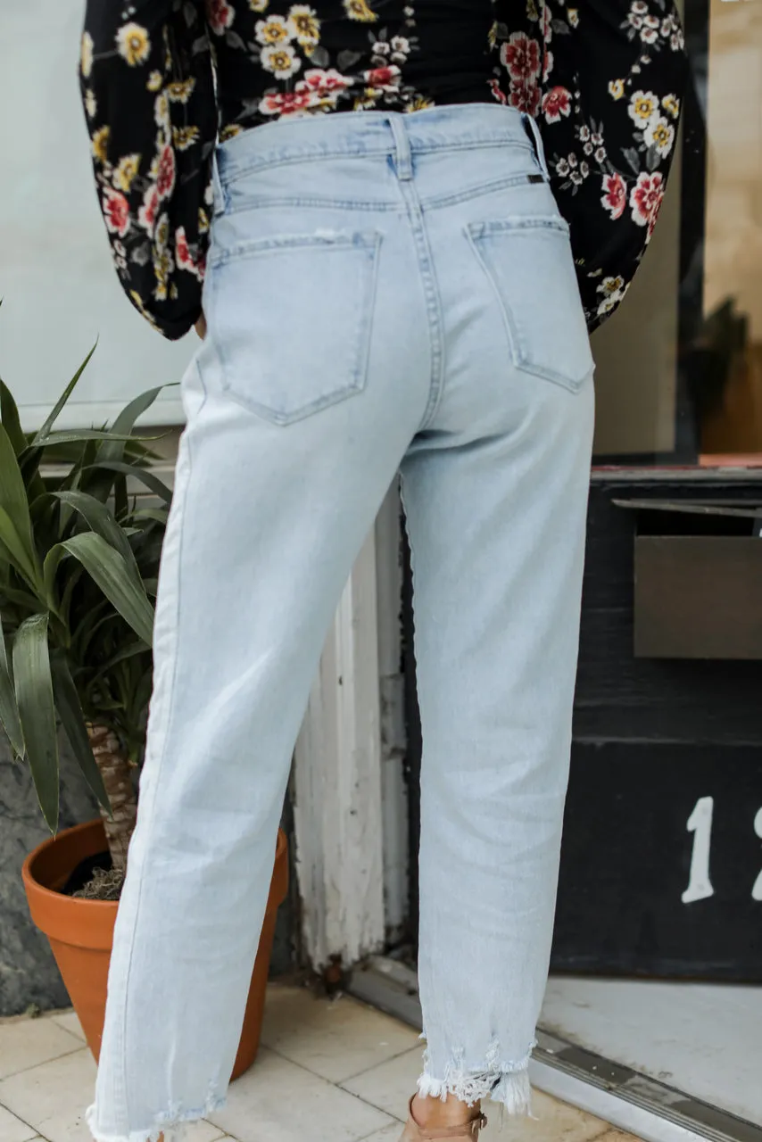 Sydney High Waist Straight Leg Jeans