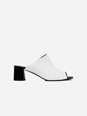 Uptown Women's Desserto? Cactus Leather Vegan Mules | White