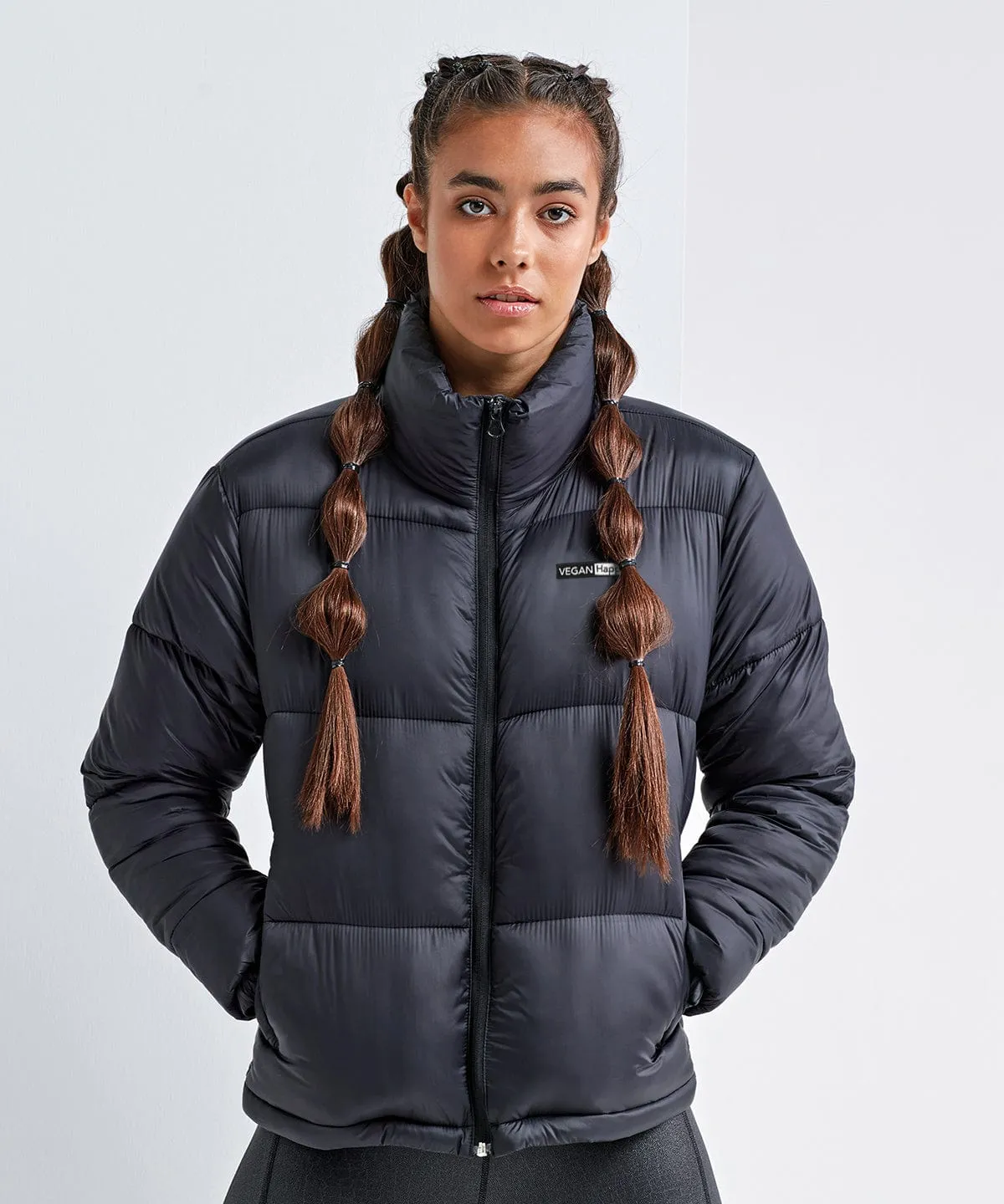 Vegan Women's TriDri Padded Jacket | Black