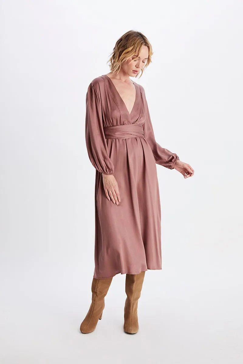 Venus TENCEL? Modal Vegan Silk Dress | Terra