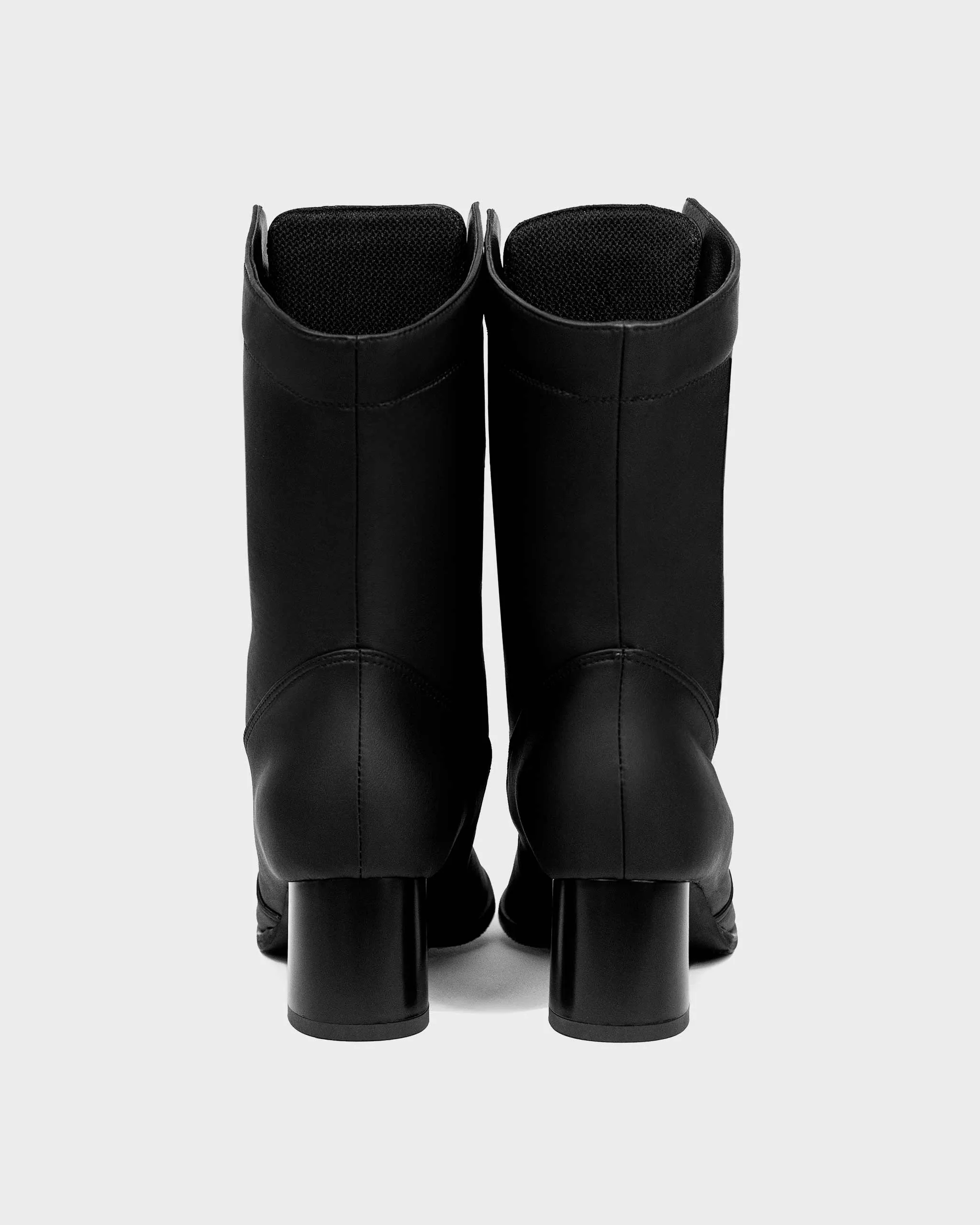 Women's Desserto? Cactus Leather Vegan Ankle Boots | Black