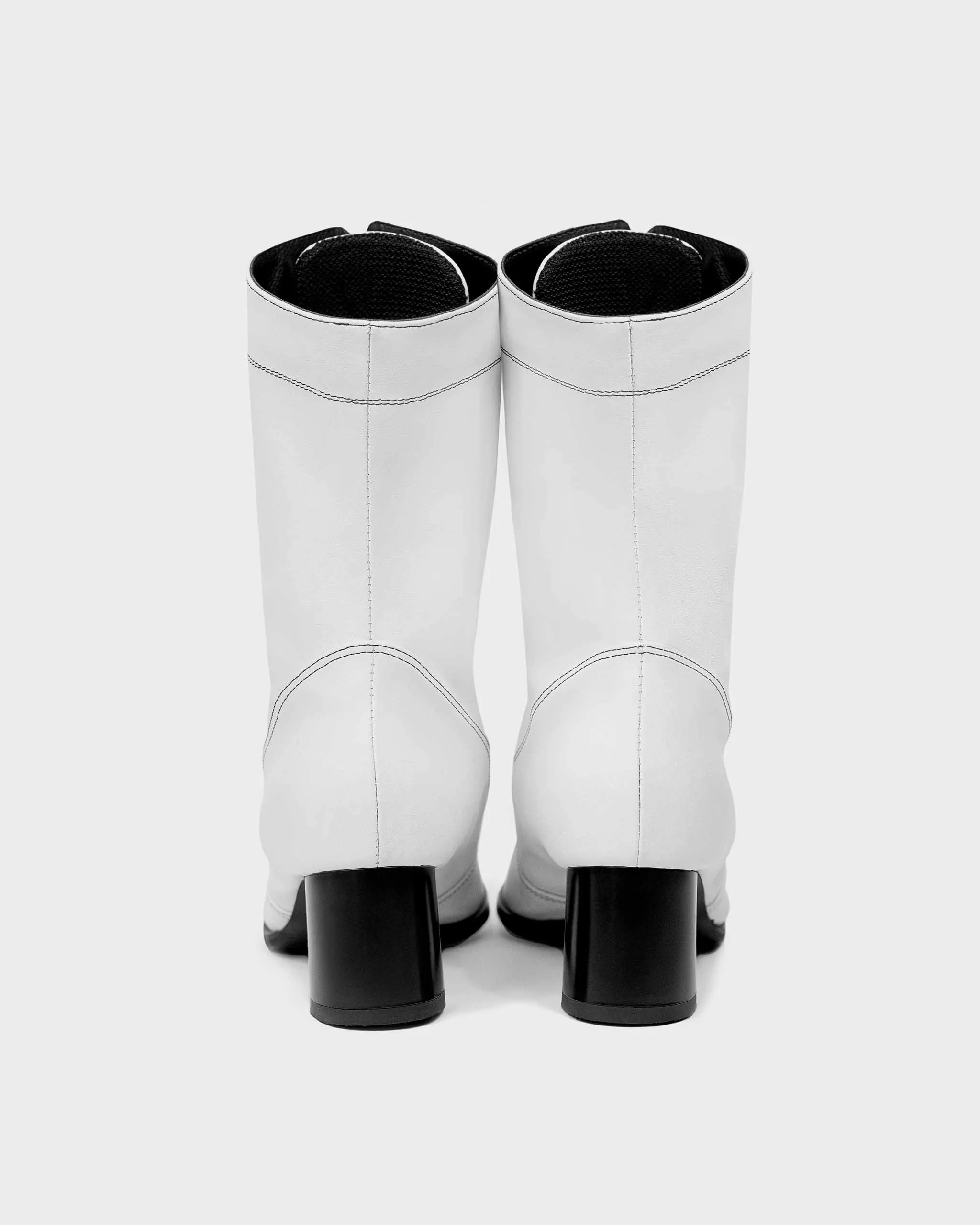 Women's Desserto? Cactus Leather Vegan Ankle Boots | White