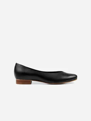 Women's Desserto? Cactus Leather Vegan Ballerina Pumps | Black