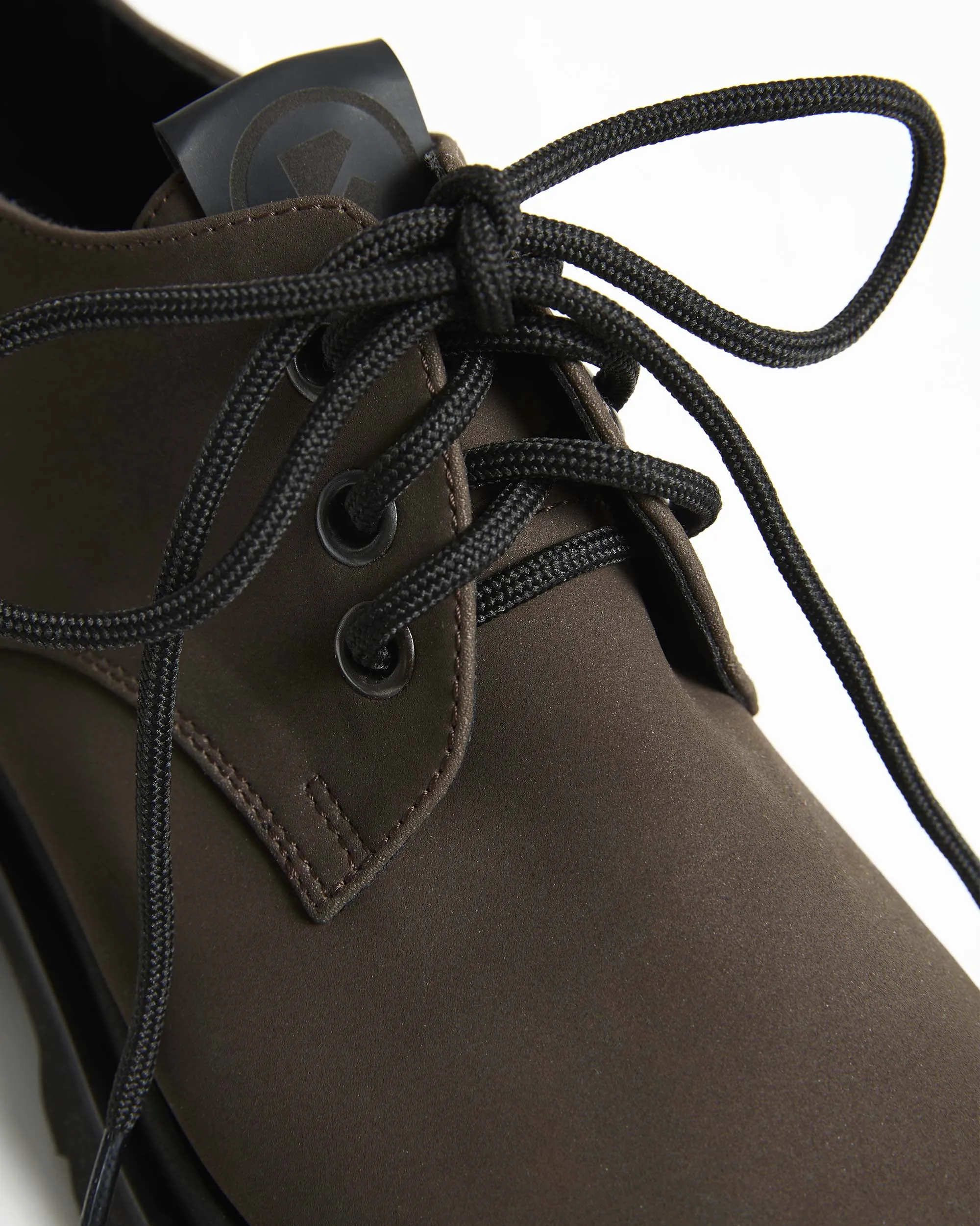 Women's No 2 Viridis? Corn Leather Chunky Derbs | Chocolate