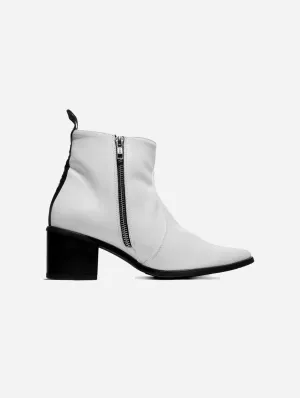 Women's Swan No.1 Desserto? Cactus Leather Vegan Ankle Boots | White