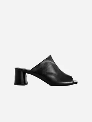 Women's Uptown Desserto? Cactus Leather Vegan Mules | Black