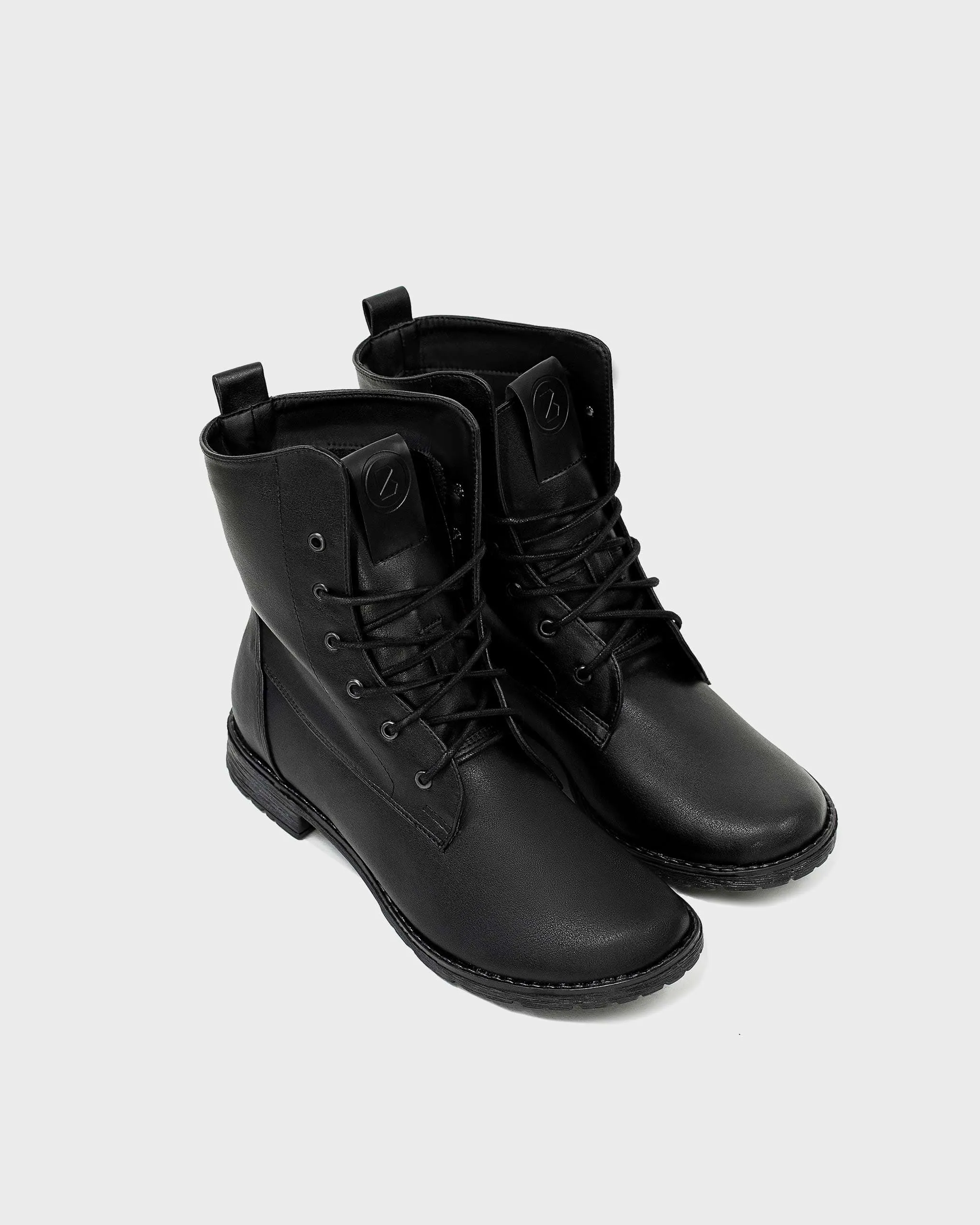 Women's Workers No. 2 Desserto? Cactus Leather Vegan Boots | Black