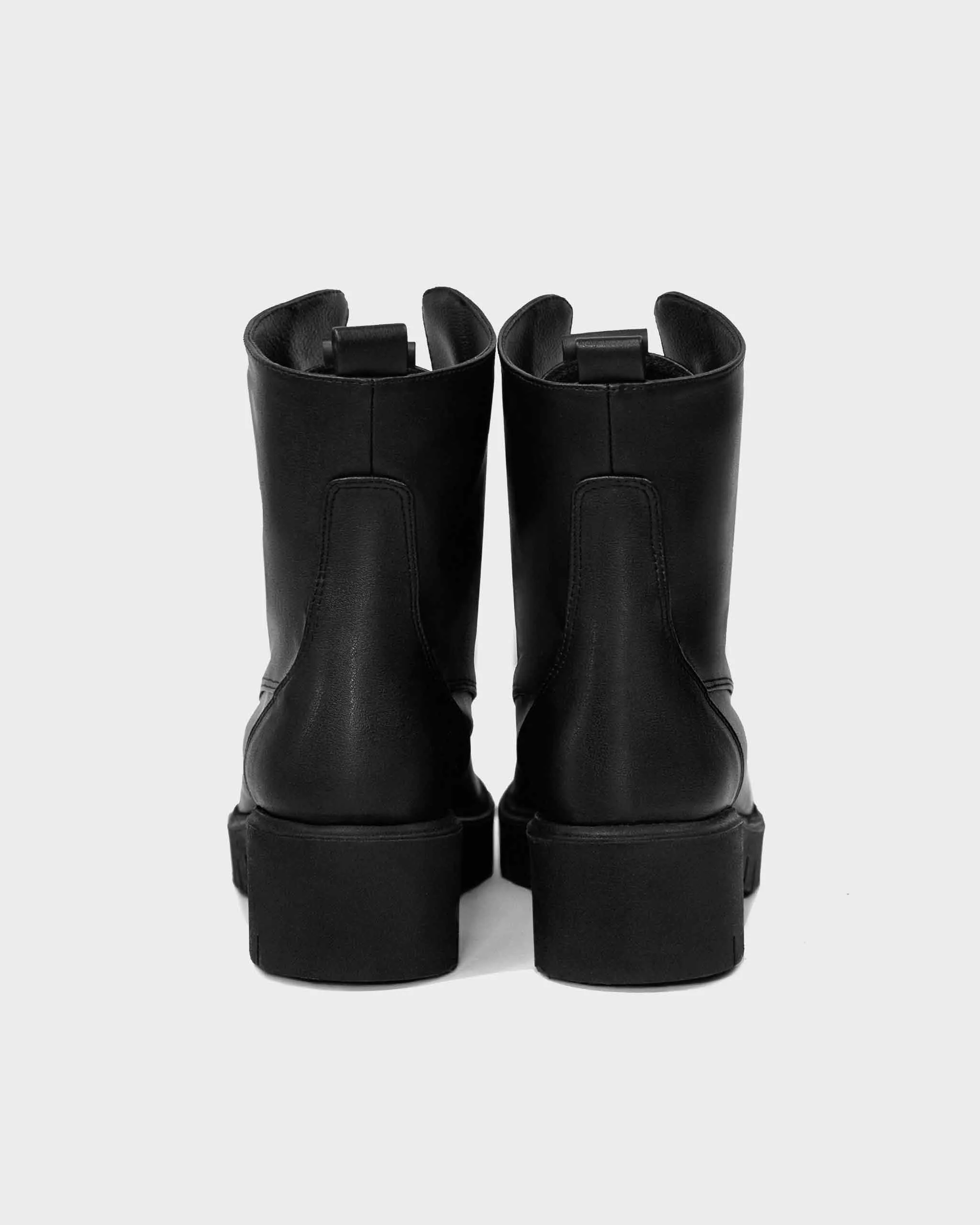 Women's Workers No. 3 Desserto? Cactus Leather Vegan Boots | Black