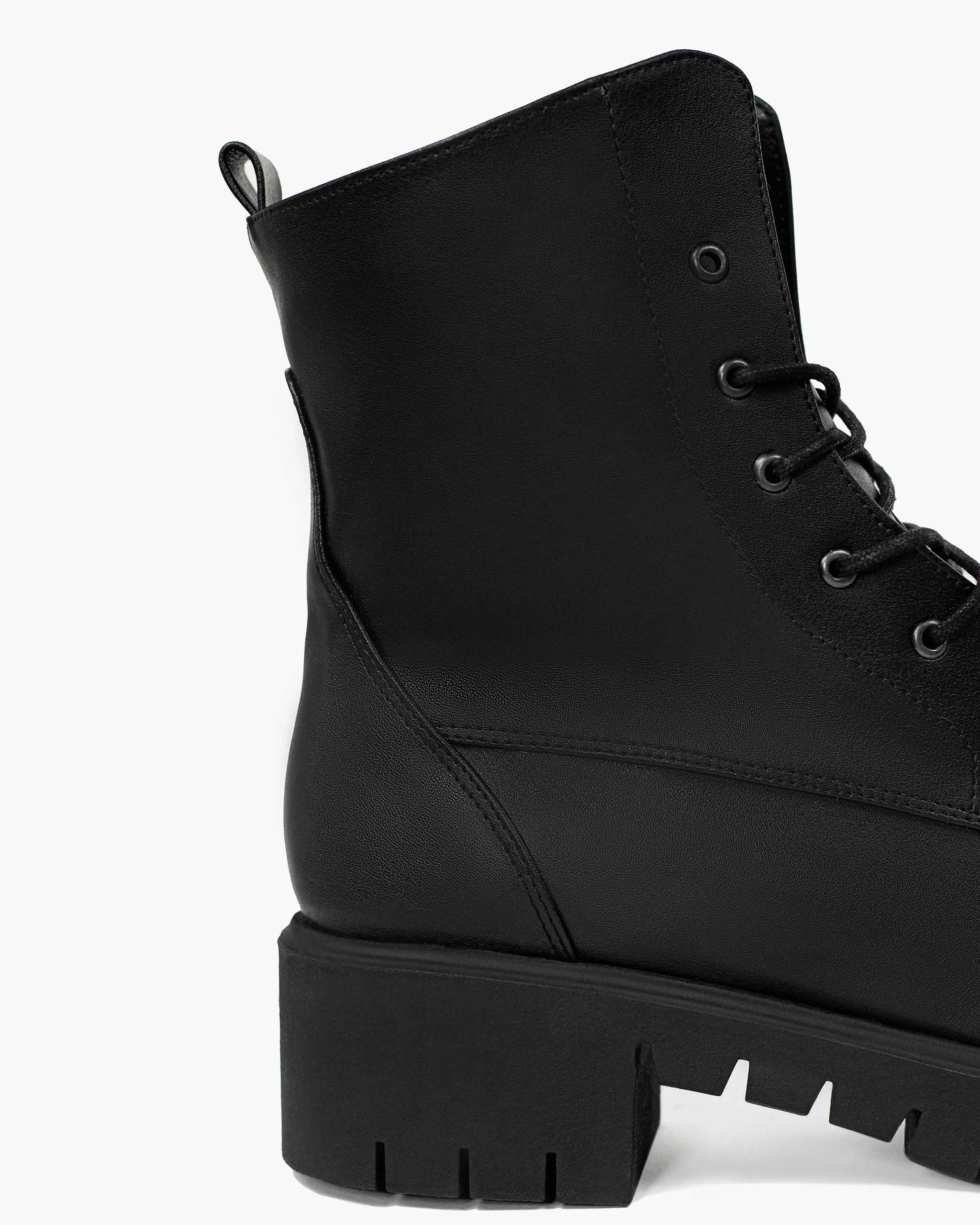 Women's Workers No. 3 Desserto? Cactus Leather Vegan Boots | Black