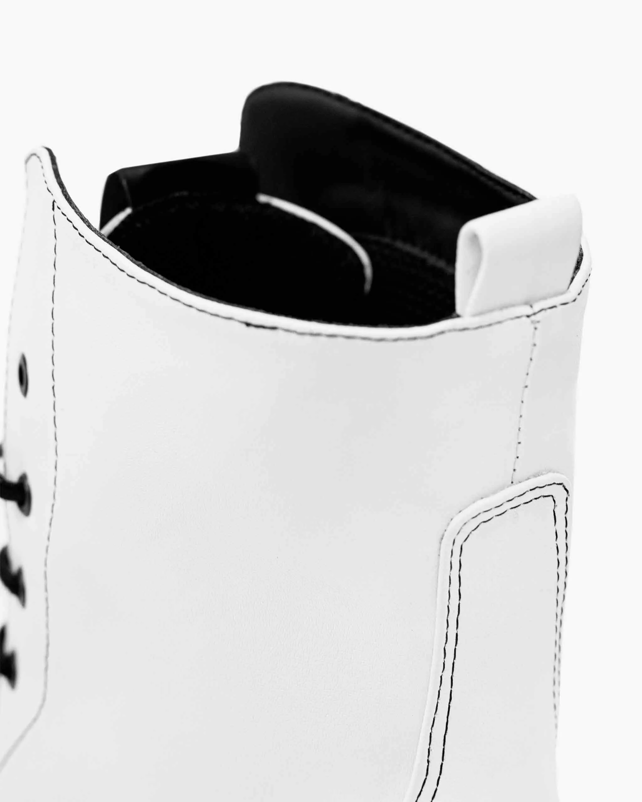 Women's Workers No. 3 Desserto? Cactus Leather Vegan Boots | White