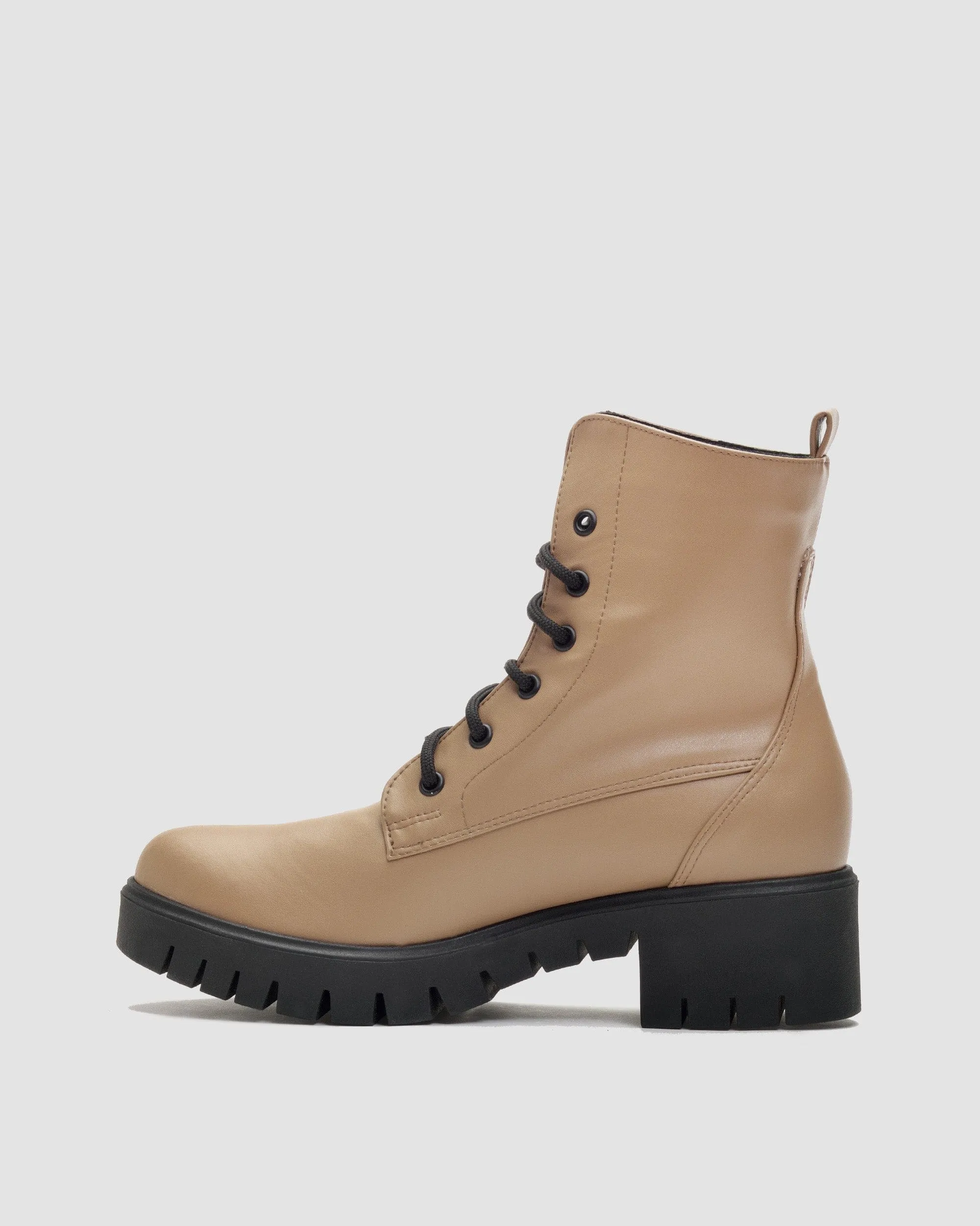 Women's Workers No. 3 Vegea? Grape Leather Boots | Caramel