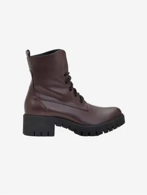 Women's Workers No. 3 Vegea? Grape Leather Boots | Chocolate