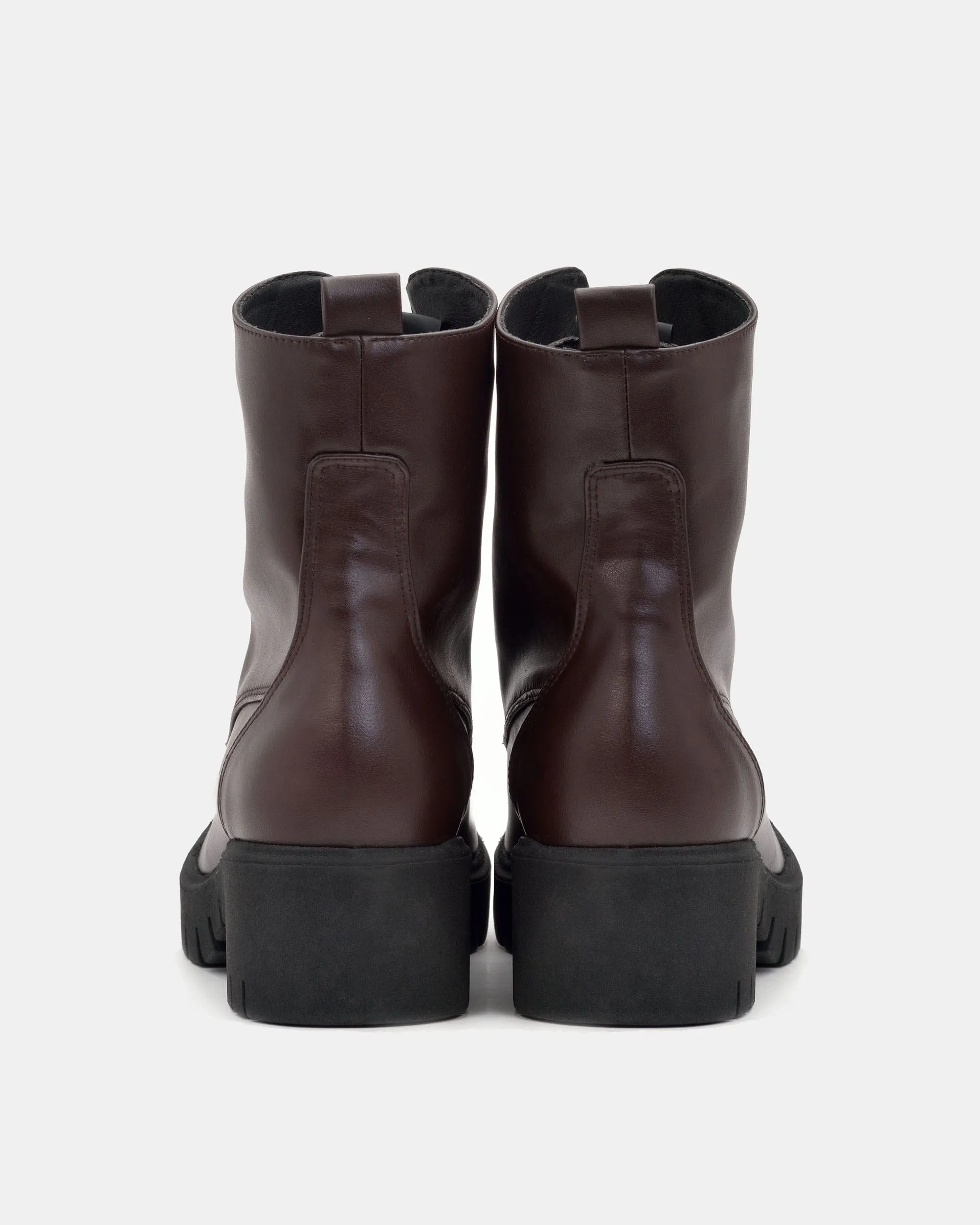 Women's Workers No. 3 Vegea? Grape Leather Boots | Chocolate